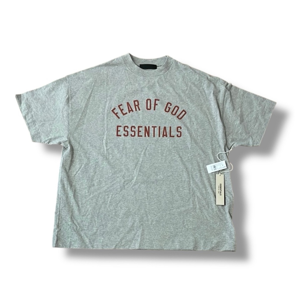 Essentials fear of god size M oversized grey cotton authentic genuine brand